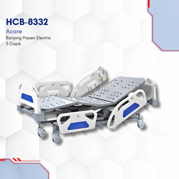 Produk HCB-8332 Acare Ranjang Pasien 3 Crank Electric - distributor alat kesehatan resmi Kemenkes